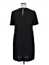 Ann Taylor 100% Polyester Solid Black Casual Dress Size 14 - photo 2