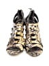 Assorted Brands Animal Print Gold Sandals Size 5 - photo 2