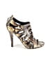 Assorted Brands Animal Print Gold Sandals Size 5 - photo 1