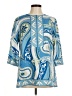 Coldwater Creek Blue Long Sleeve Blouse Size M (petite) - photo 1