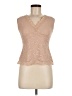 Worthington 100% Nylon Tan Sleeveless Blouse Size M (petite) - photo 1