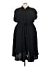 Torrid 100% Polyester Black Casual Dress Size 3X Plus (3) - photo 1