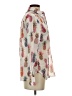 J.Crew 100% Cotton Print Ivory Long Sleeve Blouse Size 2 - photo 4