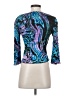 Alberto Makali 100% Polyester Blue 3/4 Sleeve Top Size S - photo 2