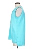 DKNY Teal Sleeveless Blouse Size XS - photo 5