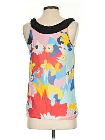 Kensie Sleeveless Silk Top (view 2)