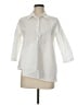 Assorted Brands Ivory 3/4 Sleeve Button-Down Shirt Size 6 (estimated) - photo 1