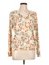 Daniel Rainn Floral Ivory Cardigan Size L - photo 1