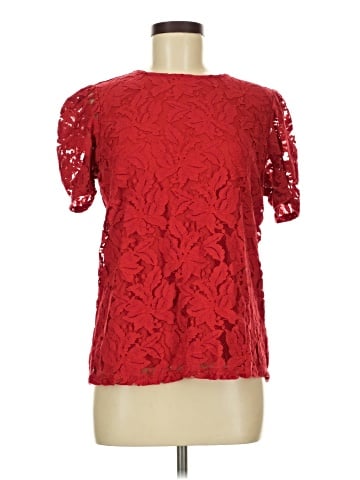 Liz Claiborne Short Sleeve Blouse (view 1)