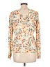 Daniel Rainn Floral Ivory Cardigan Size L - photo 2