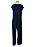 Eileen Fisher Solid Blue Jumpsuit Size S - photo 2