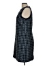 Ann Taylor 100% Polyester Houndstooth Blue Casual Dress Size 10 - photo 5
