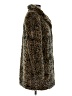 Goosecraft 100% Polyester Animal Print Brown Faux Fur Jacket Size M (estimated) - photo 4