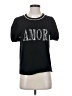 On Twelfth Black Short Sleeve Top Size S - photo 1