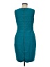 Calvin Klein Solid Teal Cocktail Dress Size 8 - photo 2
