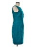 Calvin Klein Solid Teal Cocktail Dress Size 8 - photo 4