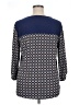 Roz & Ali Blue 3/4 Sleeve Blouse Size XL - photo 2