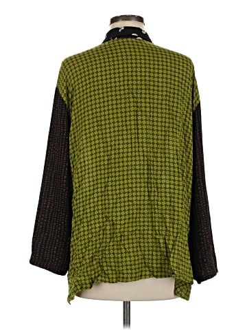 Alembika 3/4 Sleeve Button-Down Shirt (view 2)