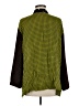Alembika Color Block Green 3/4 Sleeve Button-Down Shirt Size 6 - photo 2