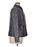 Jones Studio Chevron-herringbone Gray Blazer Size 16 - photo 4