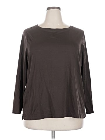 Martha Stewart 3/4 Sleeve T-Shirt (view 1)