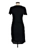 Unbranded Solid Black Casual Dress Size M - photo 2