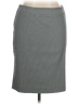 Renuar Solid Gray Casual Skirt Size 14 - photo 1