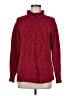L.L.Bean Tweed Red Turtleneck Sweater Size M - photo 1