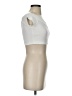 Forever 21 Ivory Short Sleeve Top Size S - photo 4