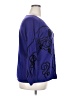 Chico's Print Blue Pullover Sweater Size XXL (4) - photo 4