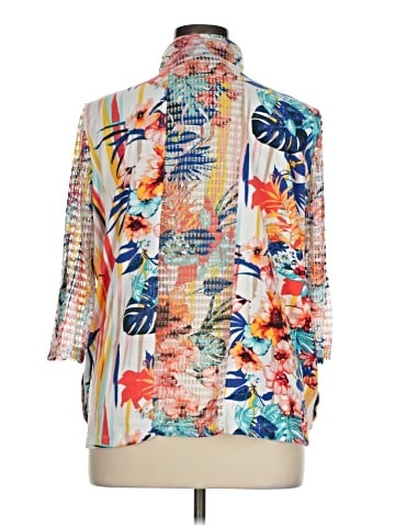 Onque Casuals 3/4 Sleeve Blouse (view 2)