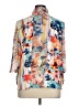 Onque Casuals Print Ivory 3/4 Sleeve Blouse Size 1X - photo 2