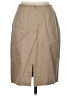 Unbranded Solid Tan Casual Skirt Size 2 (petite) - photo 2