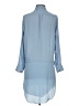 Olivaceous 100% Polyester Blue Casual Dress Size S - photo 2