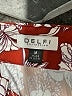 DELFI COLLECTIVE 100% Polyester Print Red Casual Skirt Size M - photo 4
