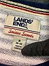 Lands' End Stripes Blue Pullover Sweater Size M - photo 7
