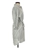 Forever 21 Stripes Gray Casual Dress Size S - photo 4