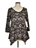 Rue Juju Black 3/4 Sleeve Top Size M - photo 1