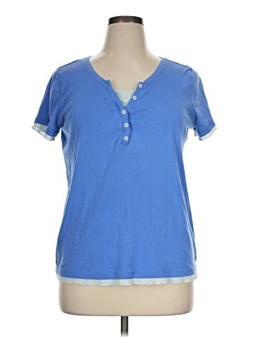 Made for Life Short Sleeve Henley (view 1)