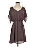 Altar'd State 100% Polyester Solid Brown Casual Dress Size S - photo 1
