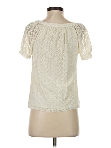 LC Lauren Conrad Short Sleeve Blouse (view 2)