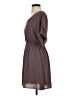 Altar'd State 100% Polyester Solid Brown Casual Dress Size S - photo 5