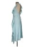 Zara 100% Polyester Blue Cocktail Dress Size L - photo 5