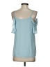 Shinestar Blue Sleeveless Blouse Size S - photo 2