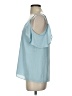 Shinestar Blue Sleeveless Blouse Size S - photo 5