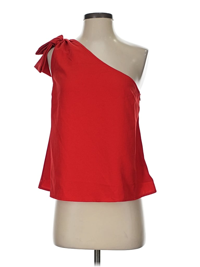 Pre-owned Sugarlips Sleeveless Blouse In Red