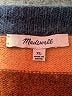 Madewell Stripes Brown Pullover Sweater Size XL - photo 7