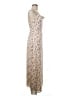 Hudson Gray 100% Polyester Floral Ivory Casual Dress Size M - photo 4