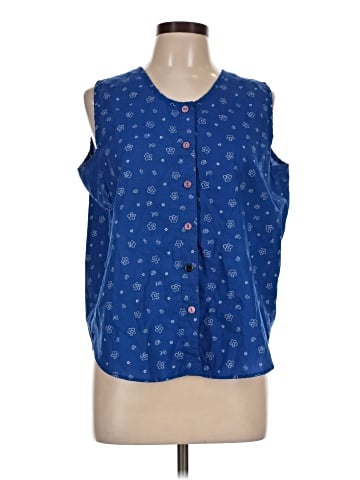 Basic Editions Sleeveless Blouse (view 1)