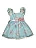 Rare Editions 100% Polyester Blue Dress Size 5 - photo 1